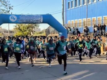 Masivo rechazo a las drogas en Jujuy: centenares de estudiantes corrieron una "maratón preventiva"