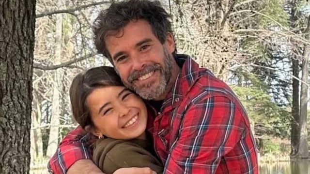 Nicolás Cabré y la relación en la distancia con su hija Rufina