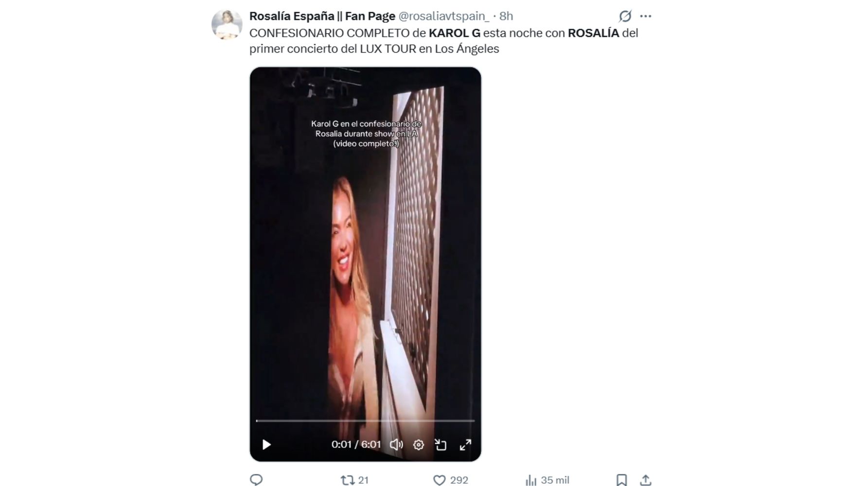 El momento se viralizó en las redes.