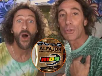 Los hermanos Eugenio y ‘Culini’ Weinbaum lanzaron sus propios alfajores de MDQ: cómo son y de qué están rellenos