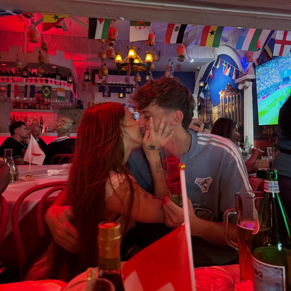 Hace unos días, la pareja festejó el cumpleaños del influencer.