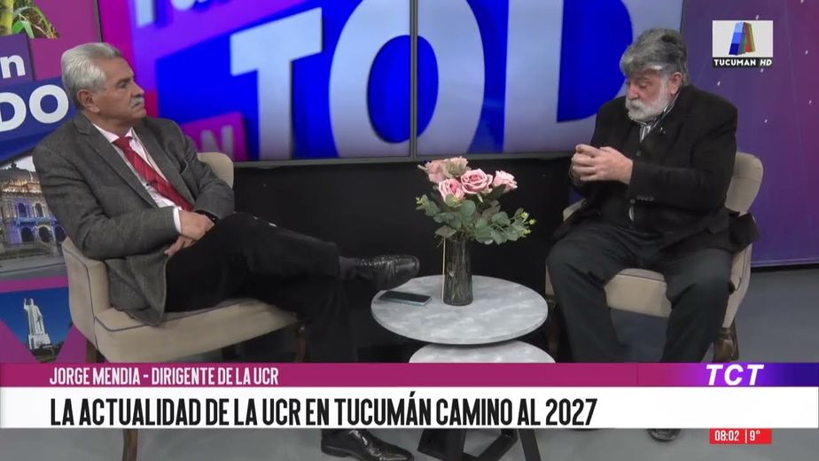 Jorge Mendía y la identidad partidaria: "Hay que hacer radicalismo"