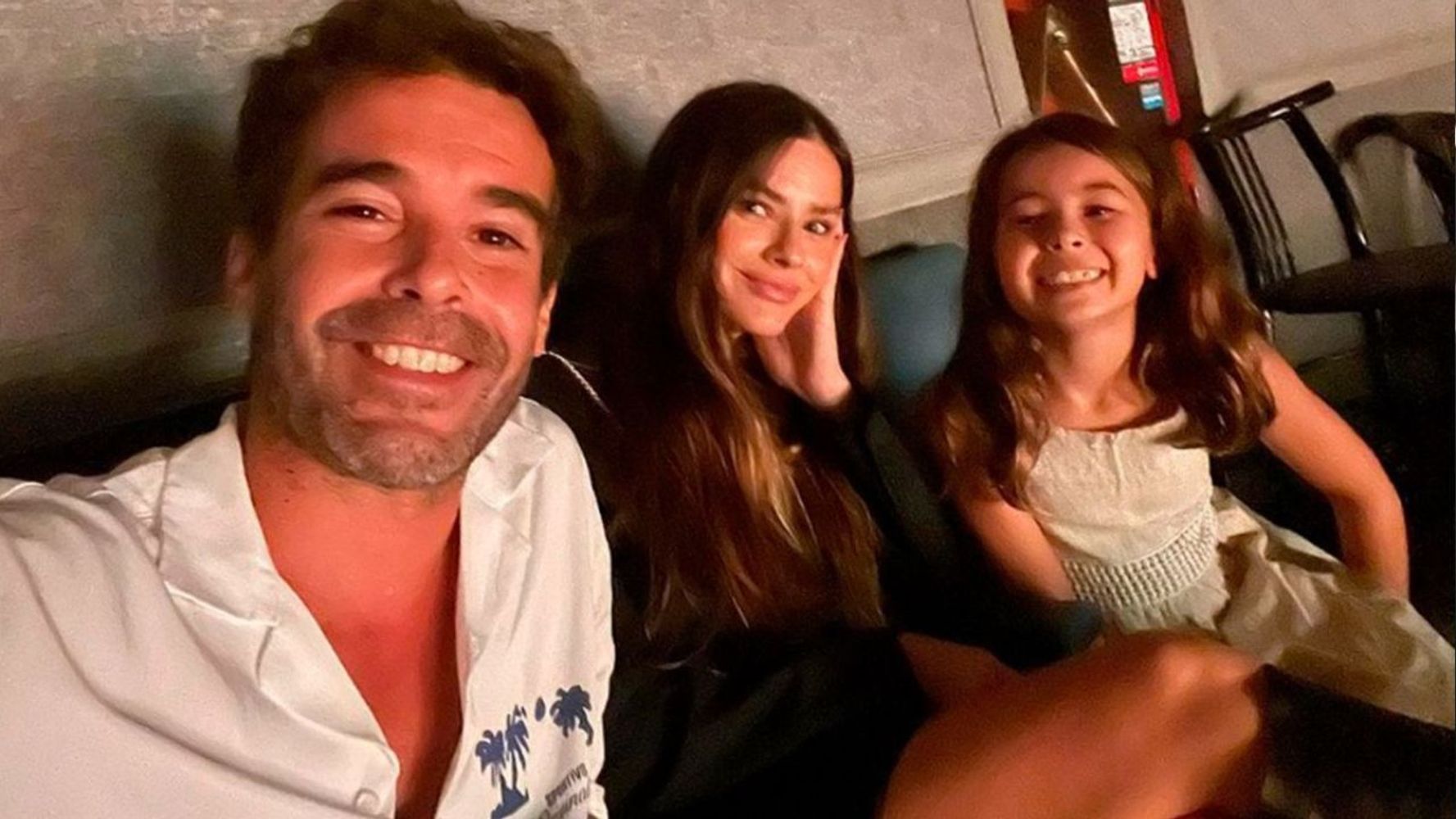 Nicolás Cabré, la China Suárez y Rufina