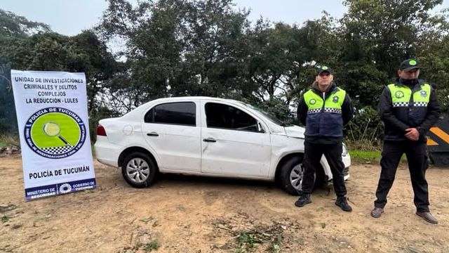 Investigadores de La Reducción dieron con el vehículo tras un asalto a mano armada en la zona de Lules.
