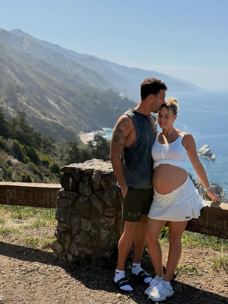 Julieta Puente y su marido Facundo Miguelena fueron padres