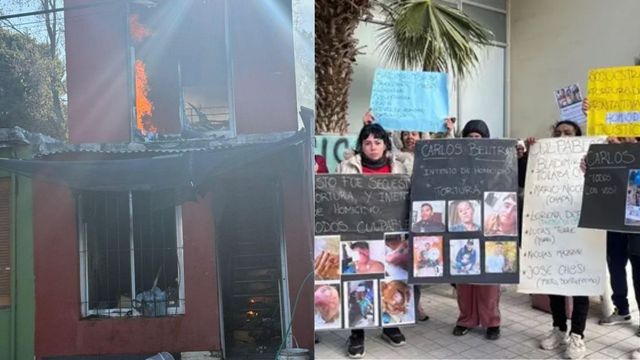 Reclamo, golpes y violencia luego del incendio y secuestro en Villa María.