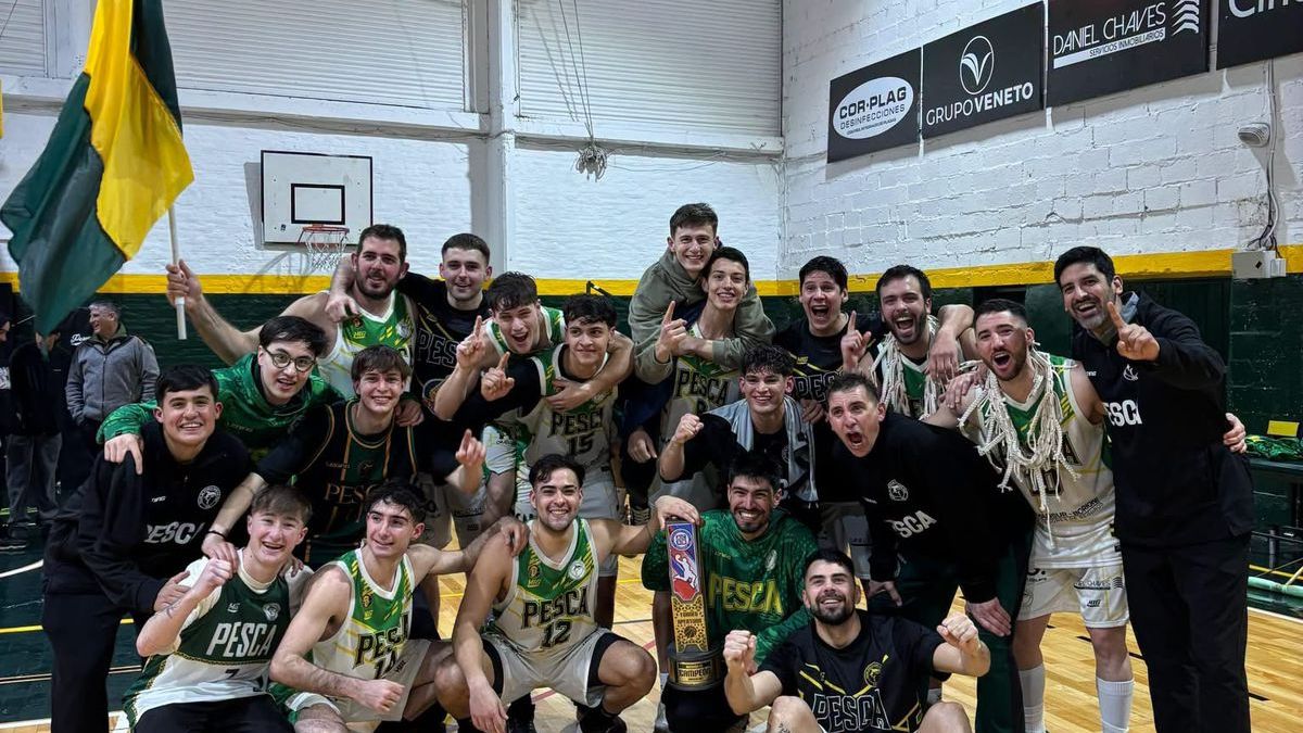Pesca es campeón y vuelve a la Primera División del básquet cordobés