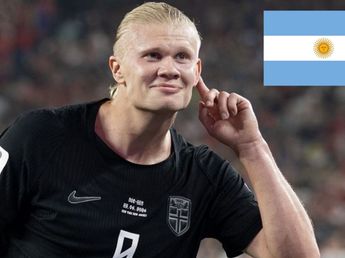 La inesperada historia que une a Erling Haaland con la Argentina y pocos conocían
