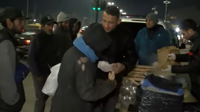 Acción solidaria en Rosario en medio de la ola de frío