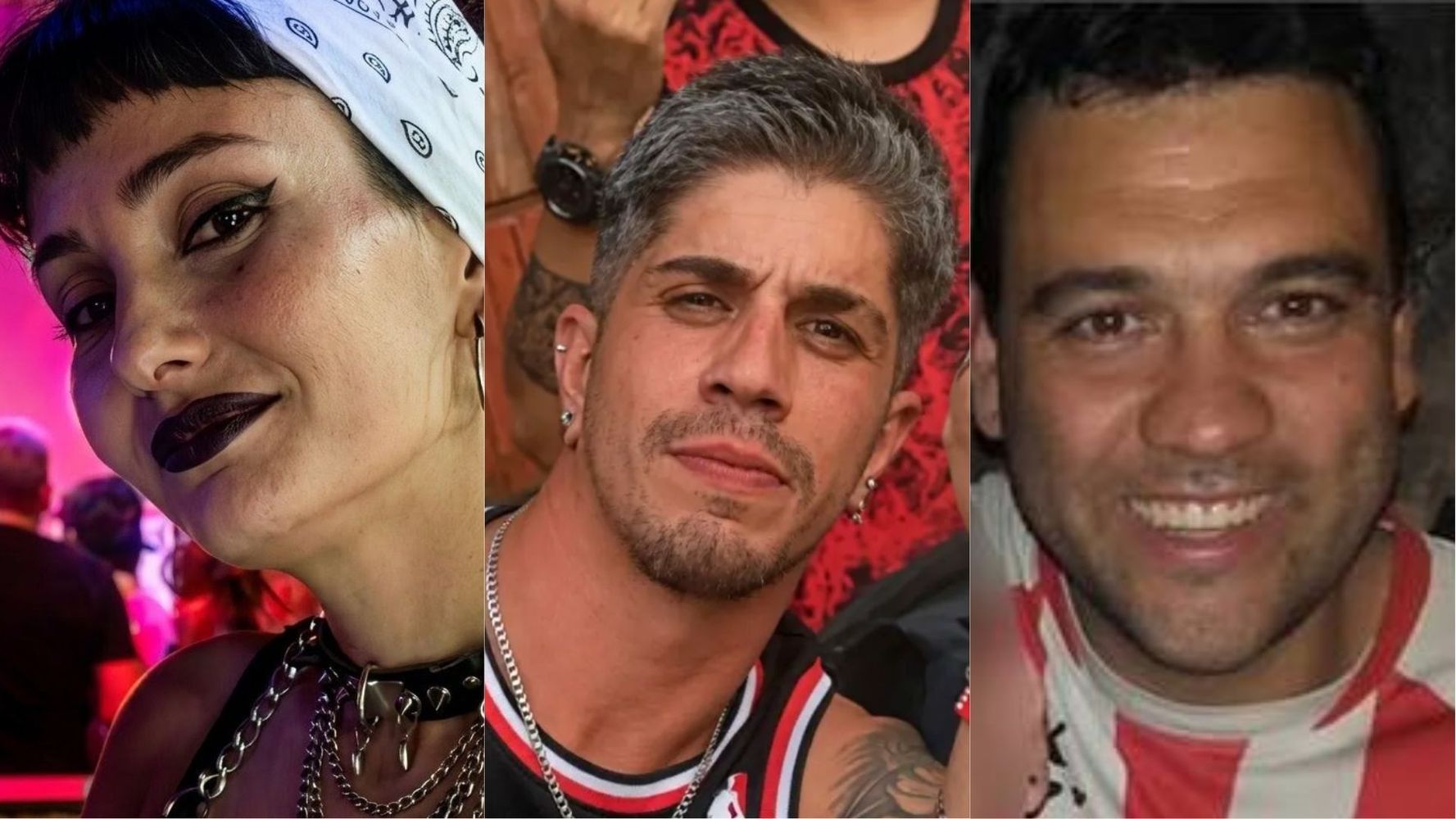 Soledad Andreani, Claudio Barrelier y Osvaldo Fassetta.