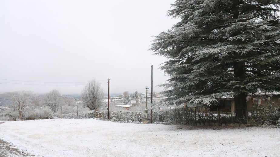 Así fue la nevada en Tafí del Valle