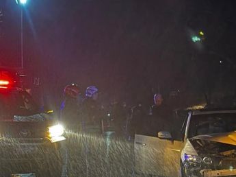 Triple choque fatal en la Ruta 38: murió un motociclista