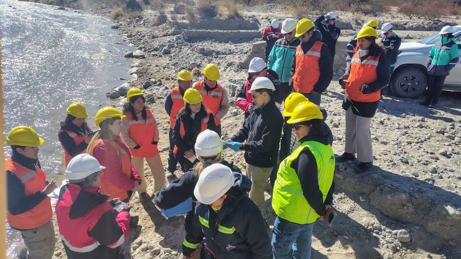 Municipios, comunidad originaria y universidad se unieron al monitoreo ambiental en Santa María