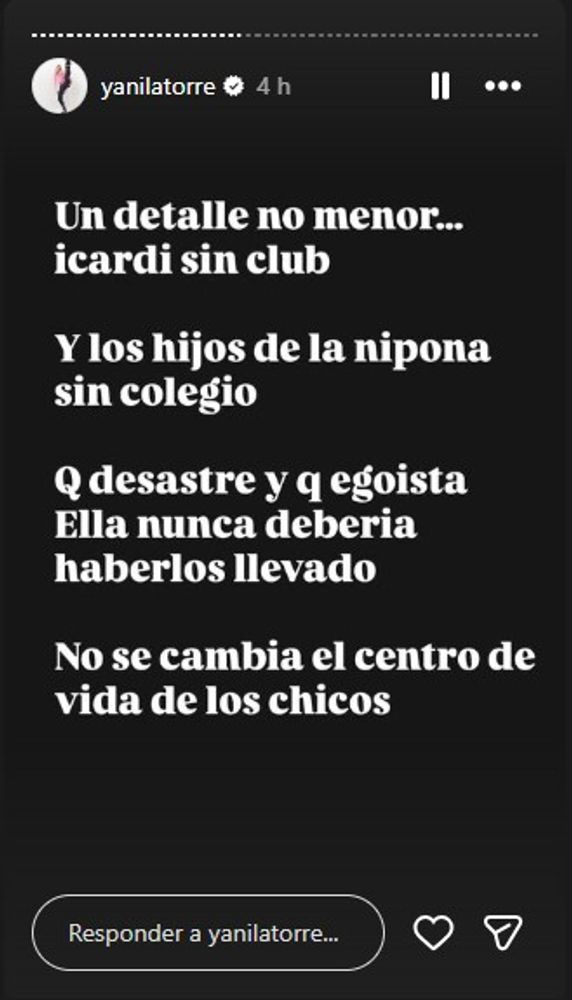 Yanina Latorre habló de la crisis de Mauro Icardi y la China Suárez y que pasó con los hijos de la famosa