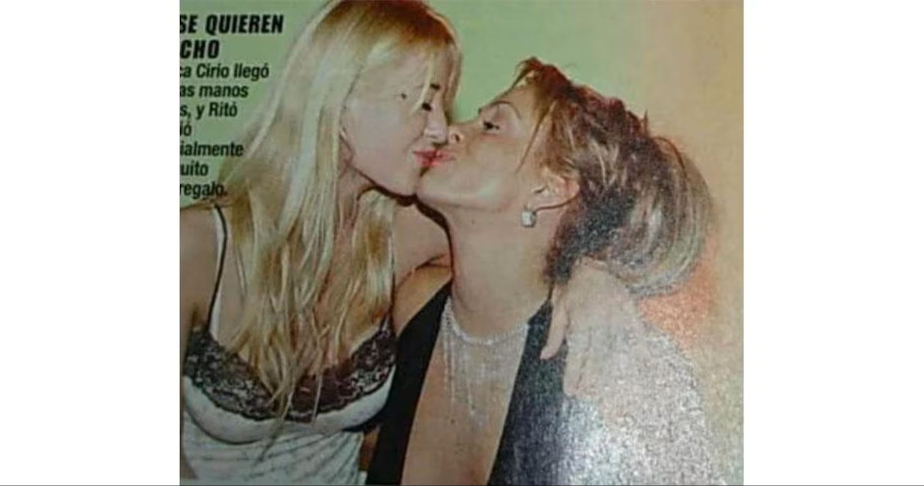 La foto de María Eugenia Ritó y Jesica Cirio que recordó su relación 