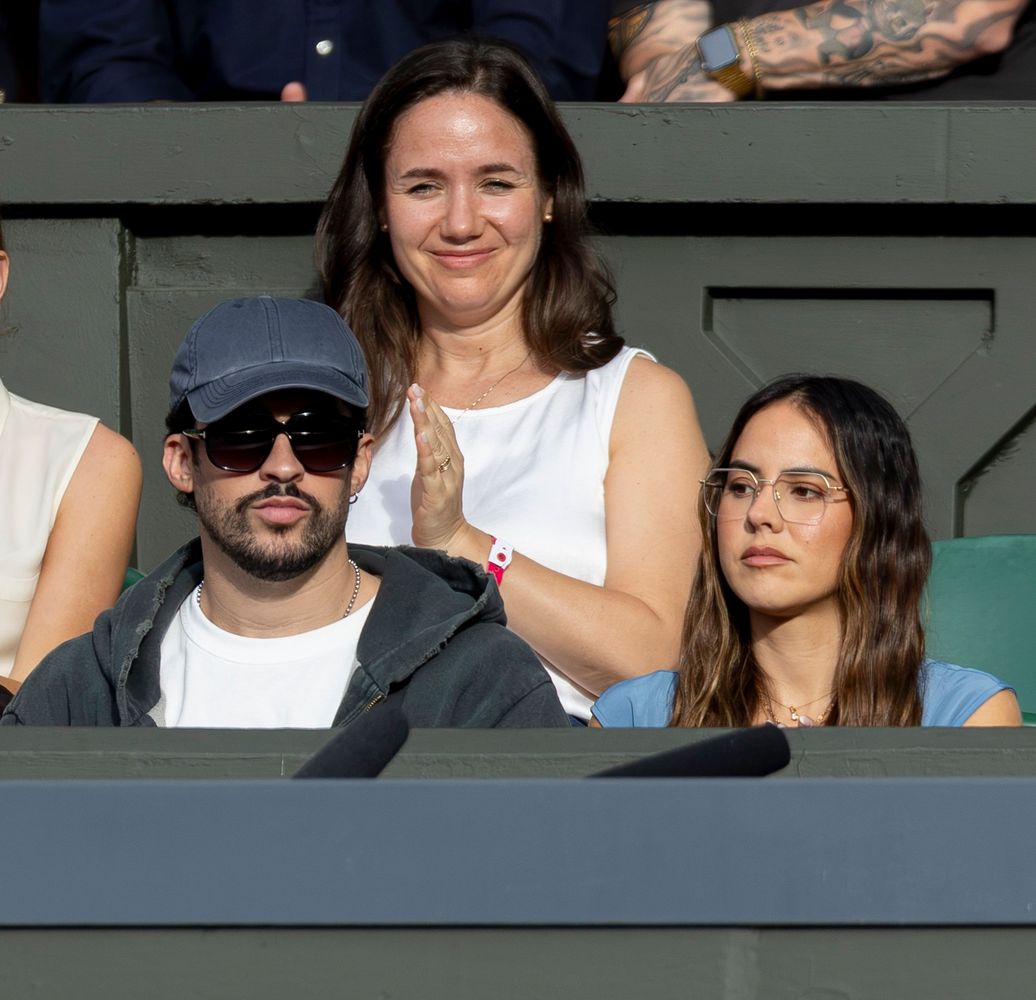 Las fotos de la pareja en Wimbledon.