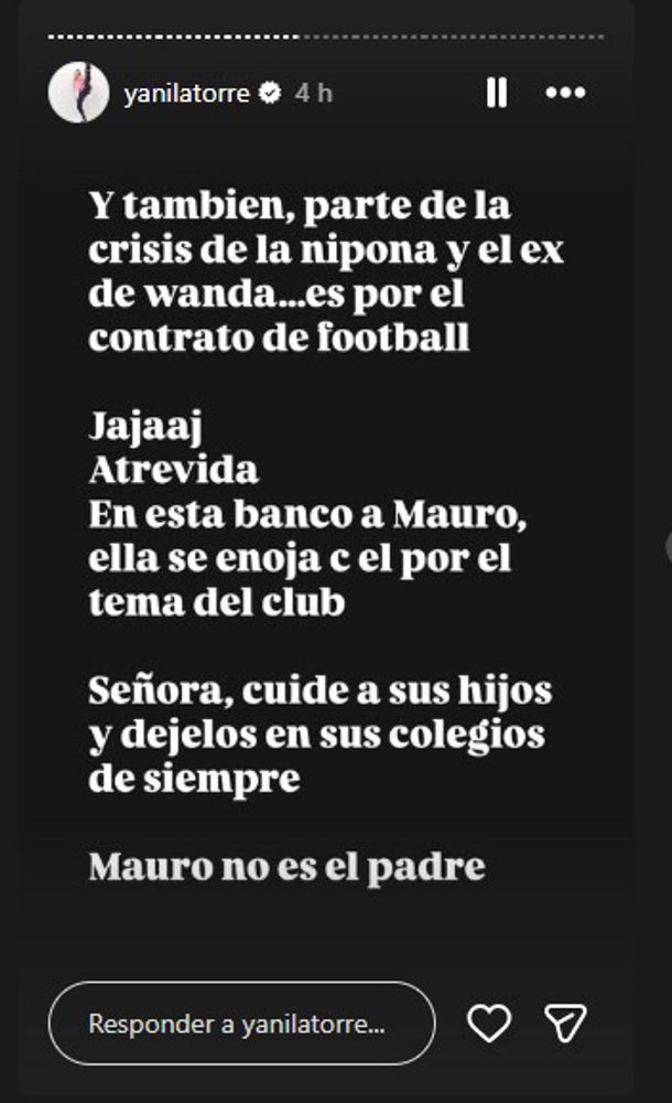 Yanina Latorre habló de la crisis de Mauro Icardi y la China Suárez y que pasó con los hijos de la famosa