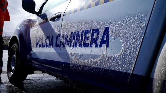 Corte total por hielo y nieve en Altas Cumbres y el Camino del Cuadrado.