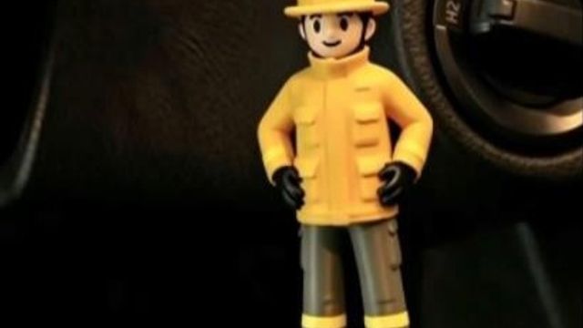 Llavero de bomberos