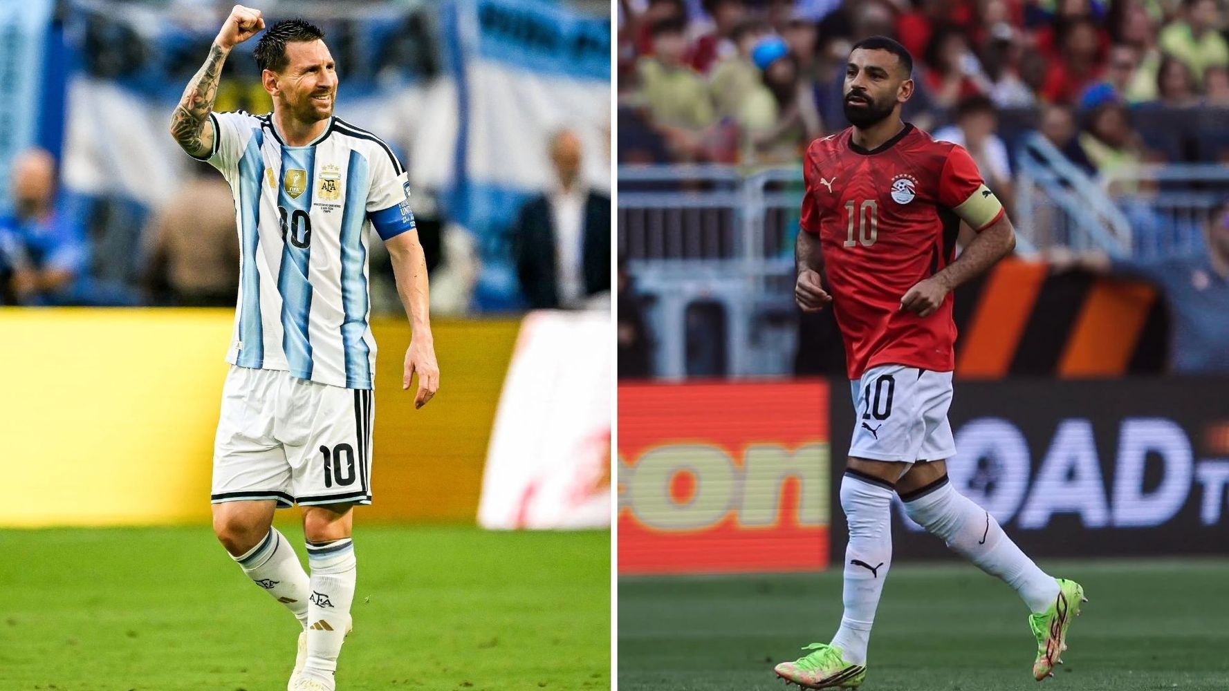 Lionel Messi y Mohamed Salah se verán las caras.
