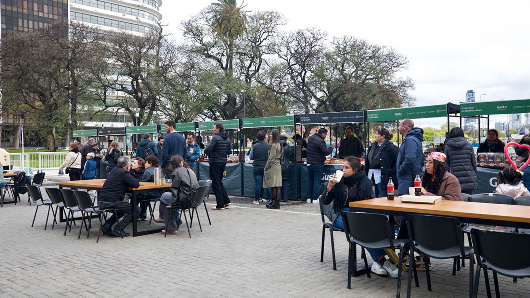 El festival gastronómico se prepara para una nueva fecha patria.
