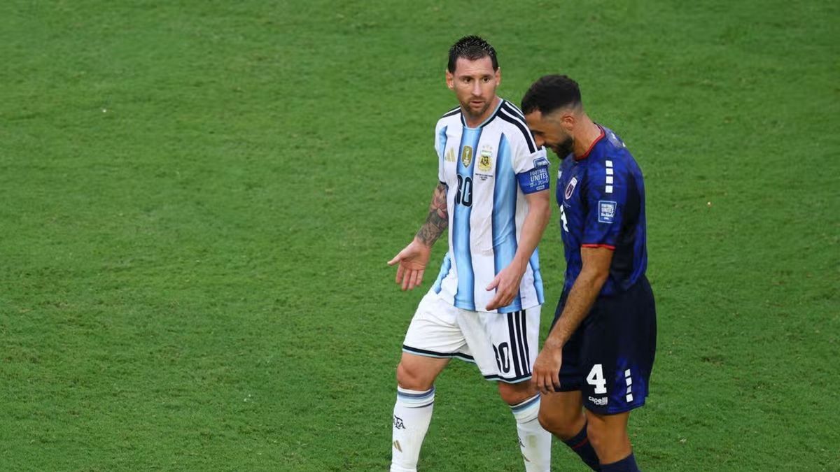Qué pasó entre Messi y Pico Lopes: lo que no se vio en TV