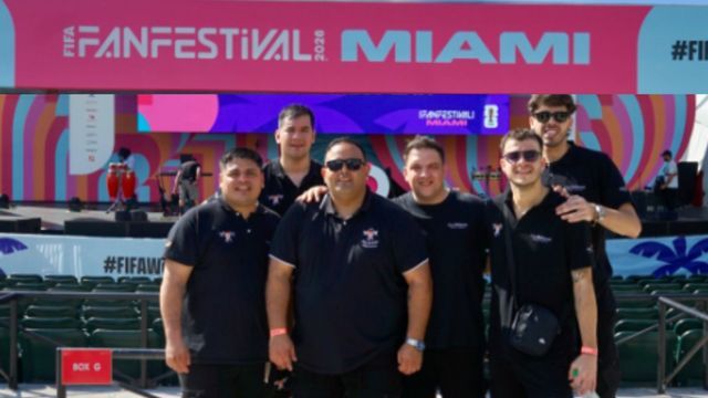 Los Palmeras en Miami.
