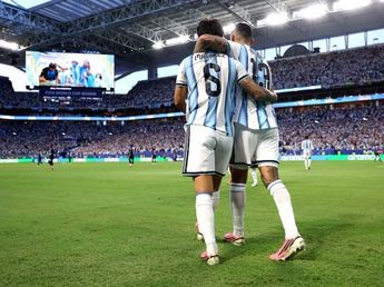 El ritual de Cuti Romero y Lisandro Martínez para "destrabar" el partido contra Cabo Verde