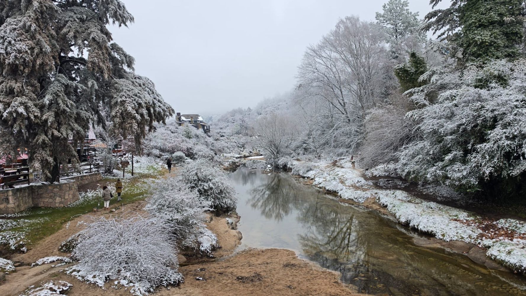 Frío y nieve en Córdoba.