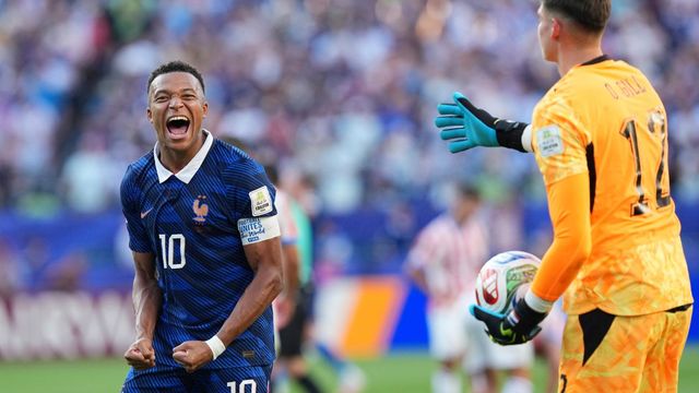 Kilyan Mbappé y su tarde de furia en el Francia-Paraguay.