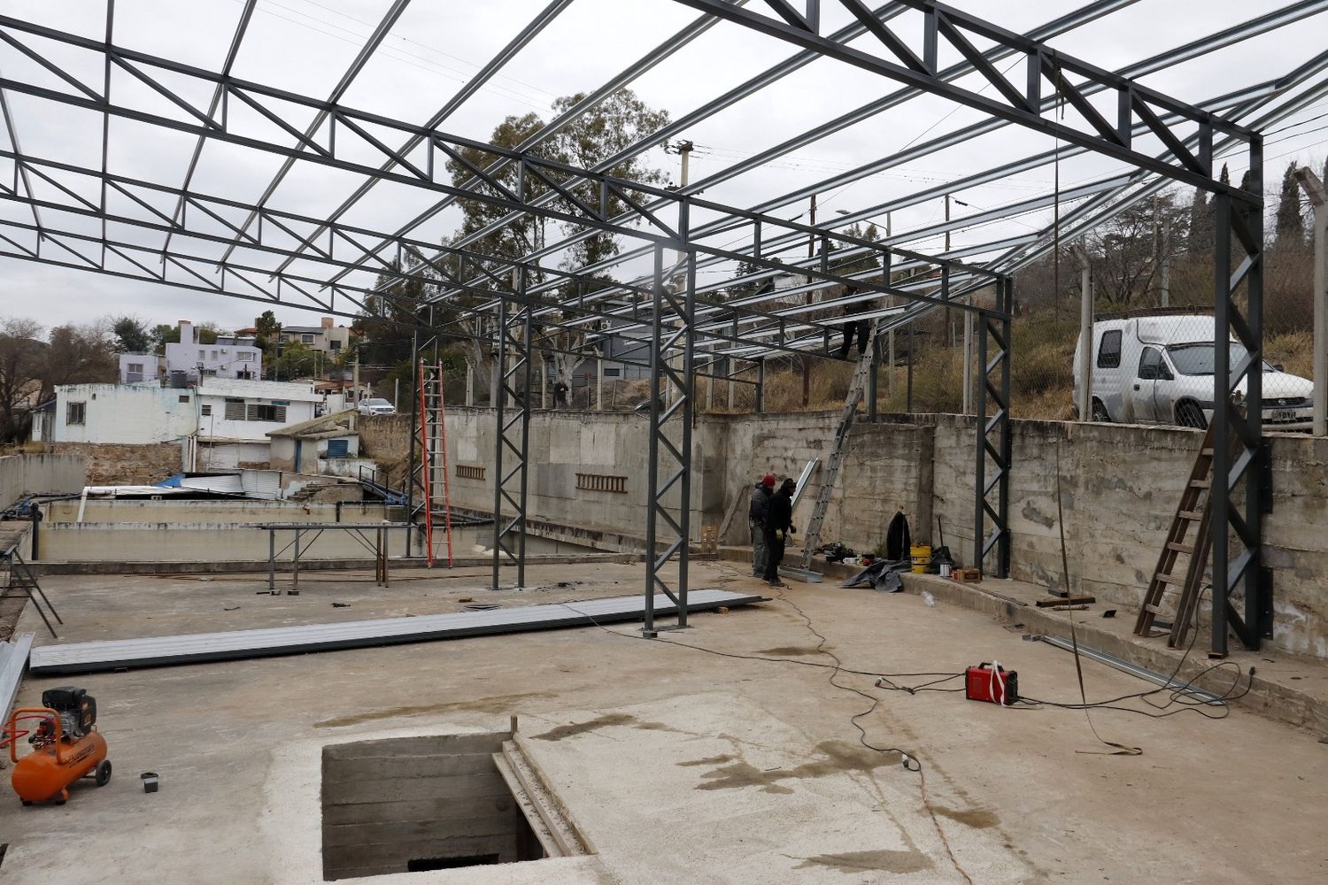 Comenzó la obra de colocación de NUEVOS FILTROS DE ANILLAS de tecnología avanzada en la Cooperativa San Roque.