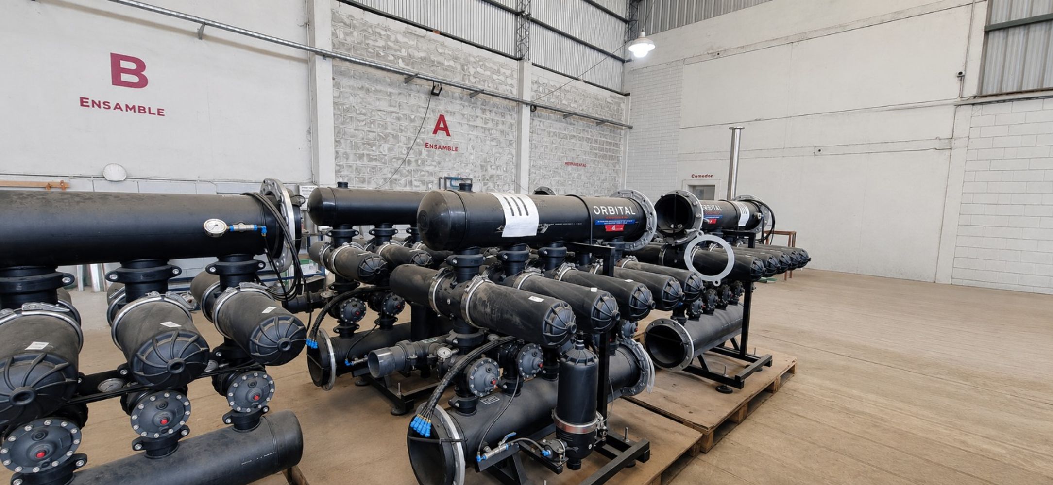 Comenzó la obra de colocación de NUEVOS FILTROS DE ANILLAS de tecnología avanzada en la Cooperativa San Roque.