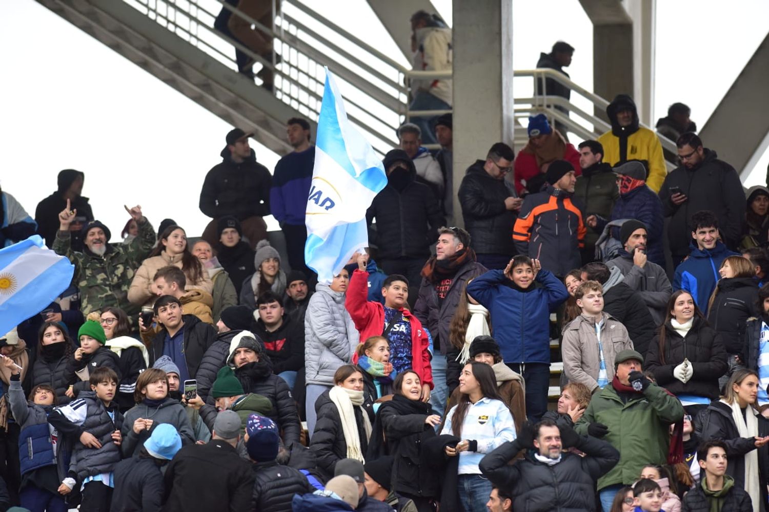 Los Pumas-Escocia en el Kempes.