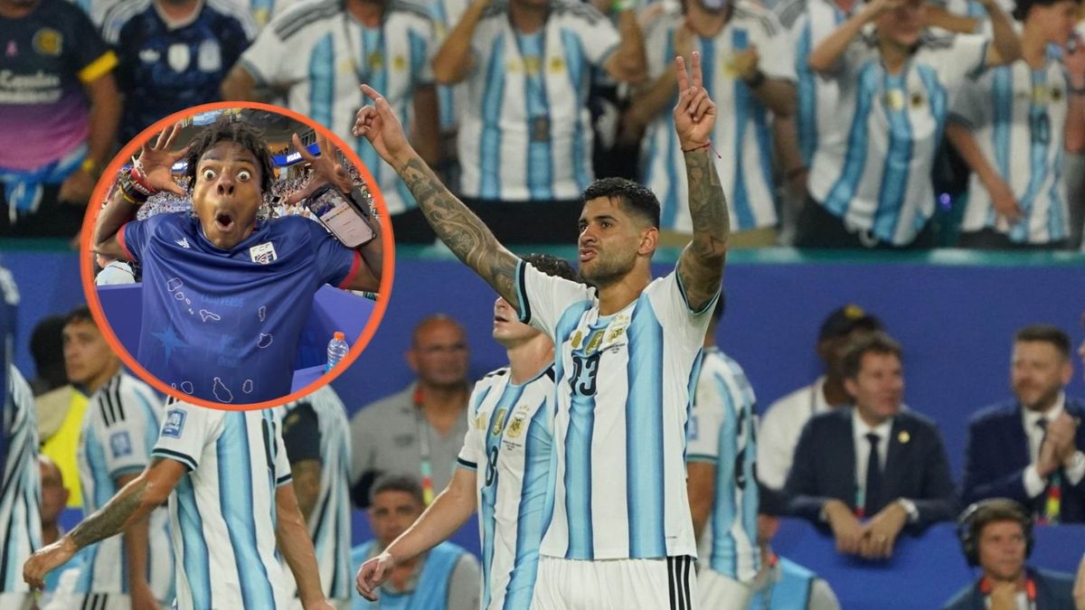 La inesperada reacción de Speed al tercer gol de Argentina contra Cabo Verde