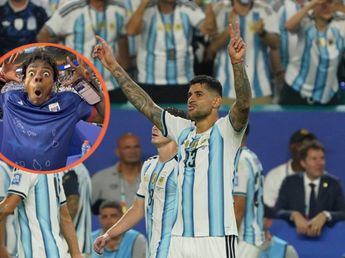 La inesperada reacción de Speed al tercer gol de Argentina contra Cabo Verde
