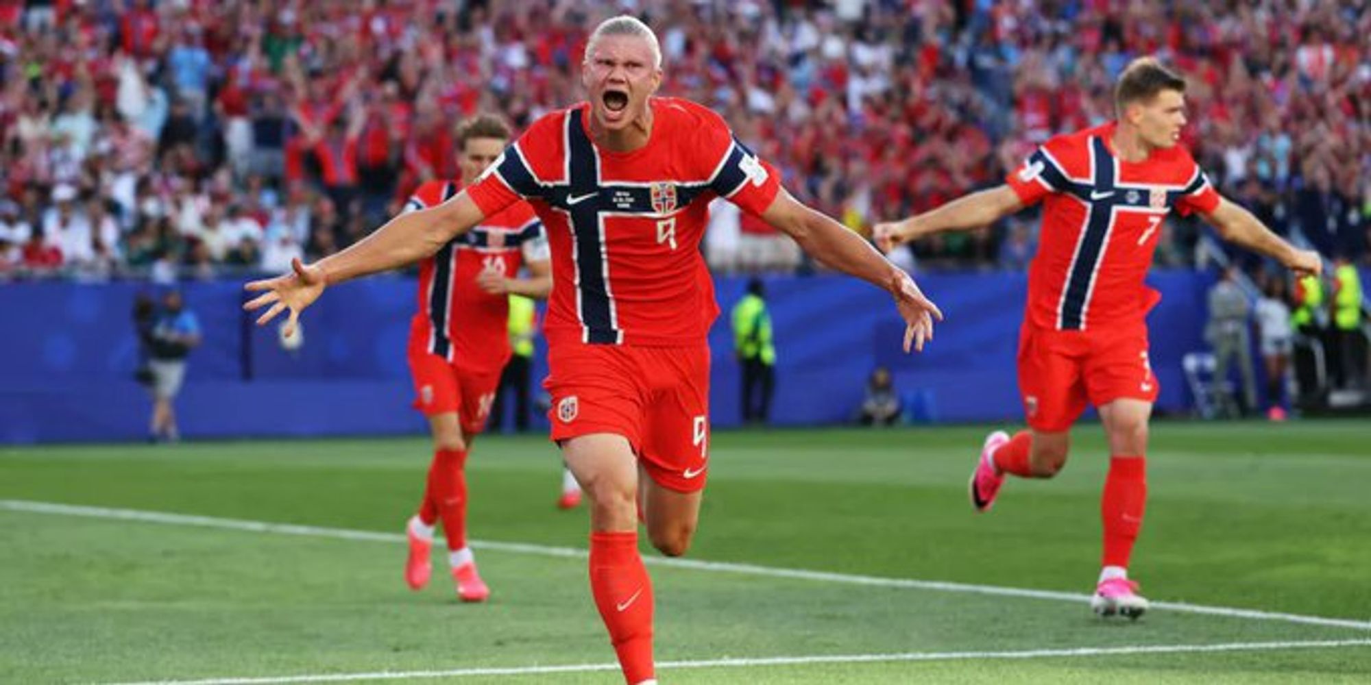 Un letal Haaland anotó por duplicado y Noruega eliminó al pentacampeón Brasil.