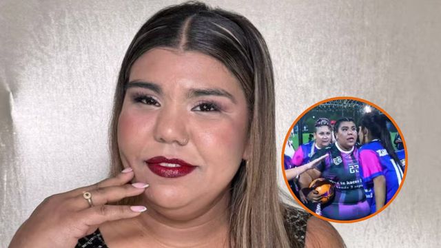 Camilota en una pelea