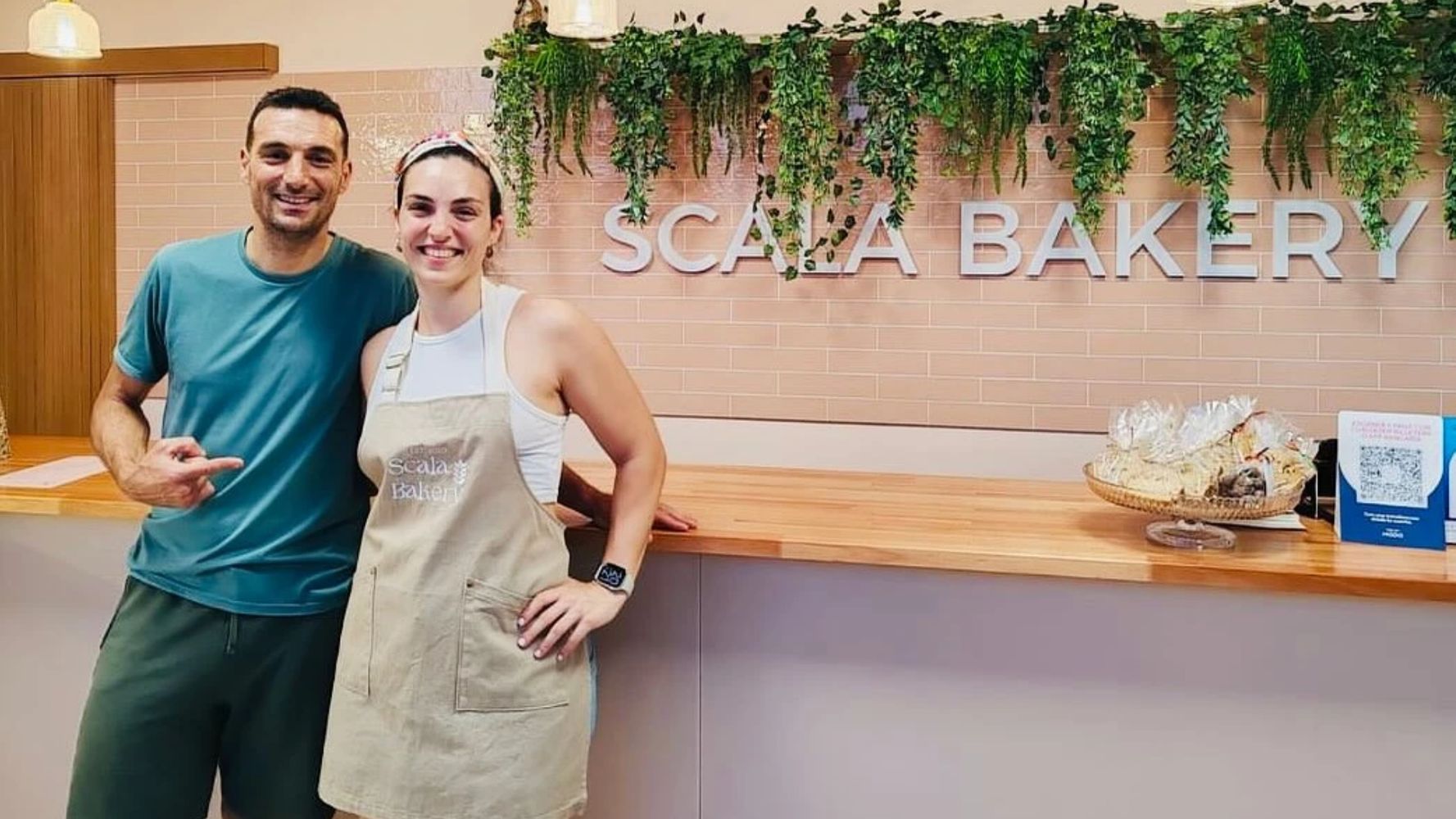 Lionel y Corina Scaloni, dos caminos diferentes pero exitosos