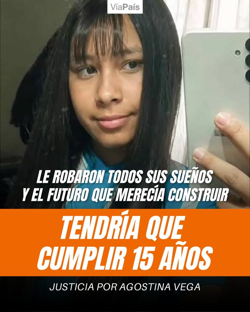 Familiares, vecinos y todo el país piden justicia por Agostina Vega. Por el caso hay cuatro personas detenidas, tres de ellas ya con prisión preventiva firme.