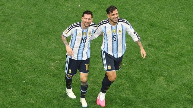 Leandro Paredes será titular en el Argentina Egipto. "Va a jugar", confirmó Lionel Scaloni.