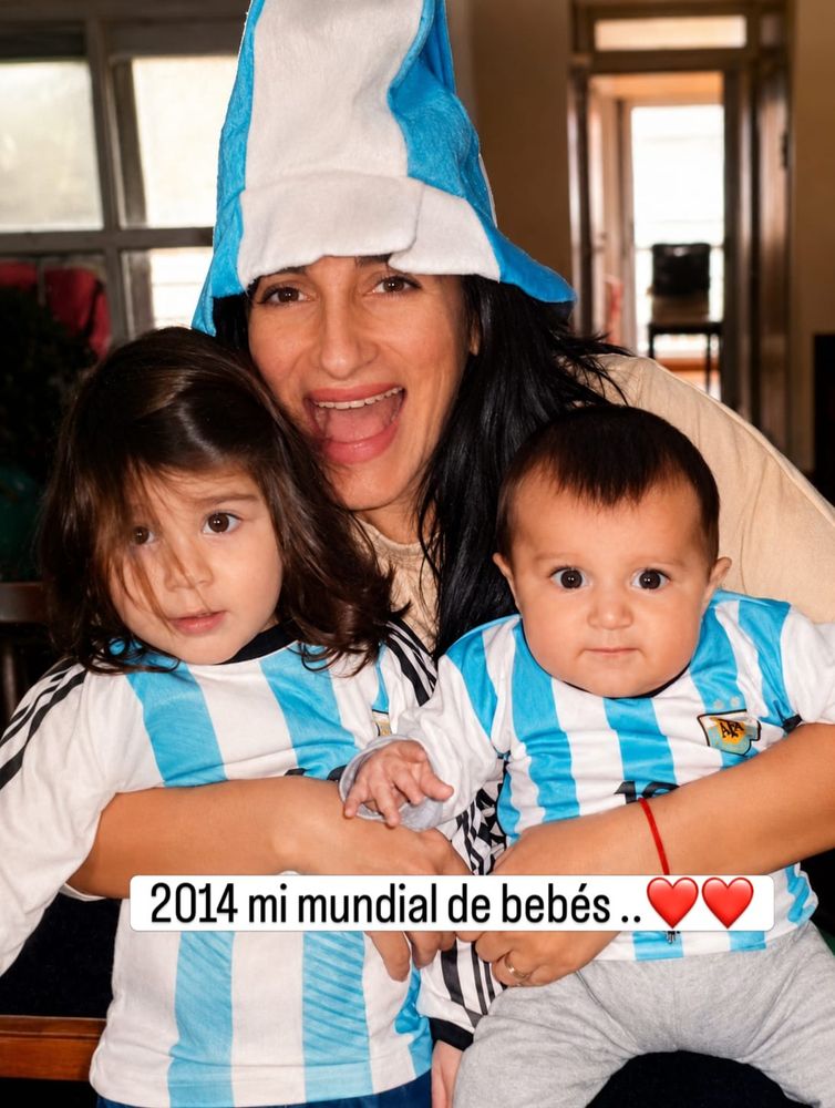 Gisela Gordillo, la madre de Tomás Holder, compartió fotos de cómo vivió los mundiales