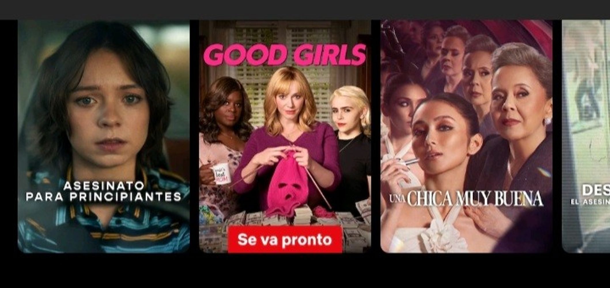 Good Girls pronto dejará Netflix.
