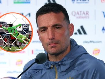 No se vio en TV: la reacción de Lionel Scaloni a las atajadas del arquero de Egipto