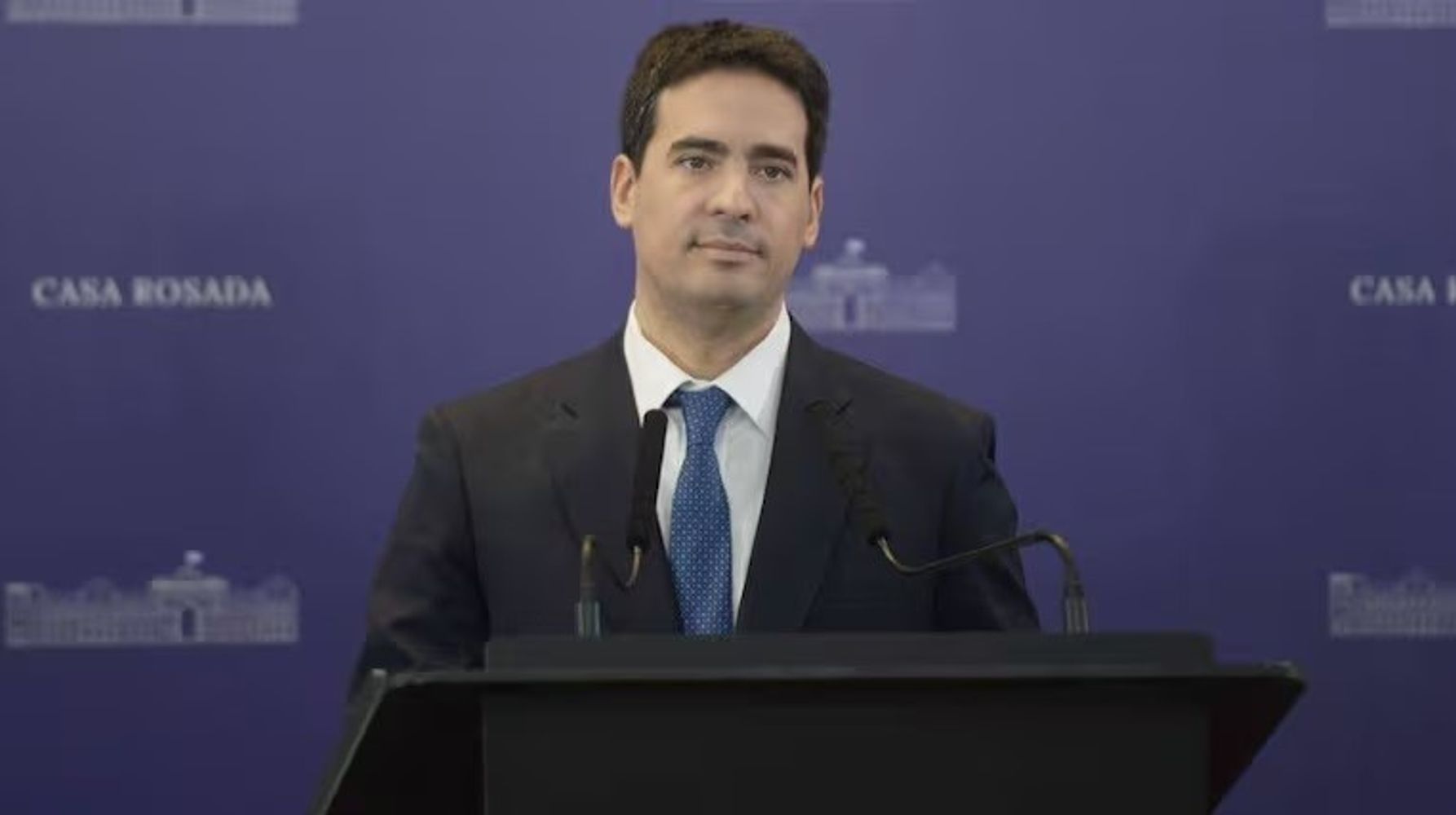 Adrián Ravier, vocero presidencial.