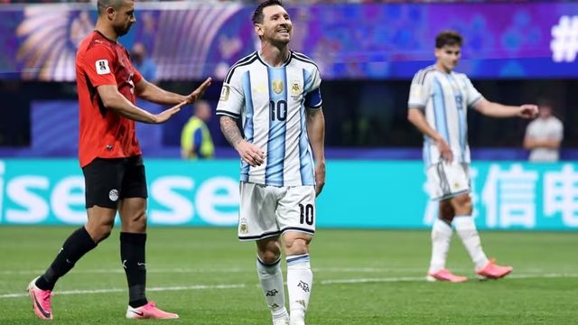 Argentina vs Egipto.