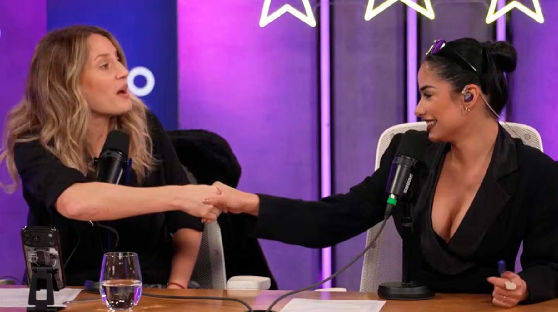 Mica Viciconte y Daniela Celis tras la polémica