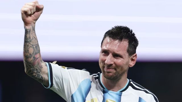 María Sol Messi fue a alentar a su hermano Lionel en el partido ante Egipto