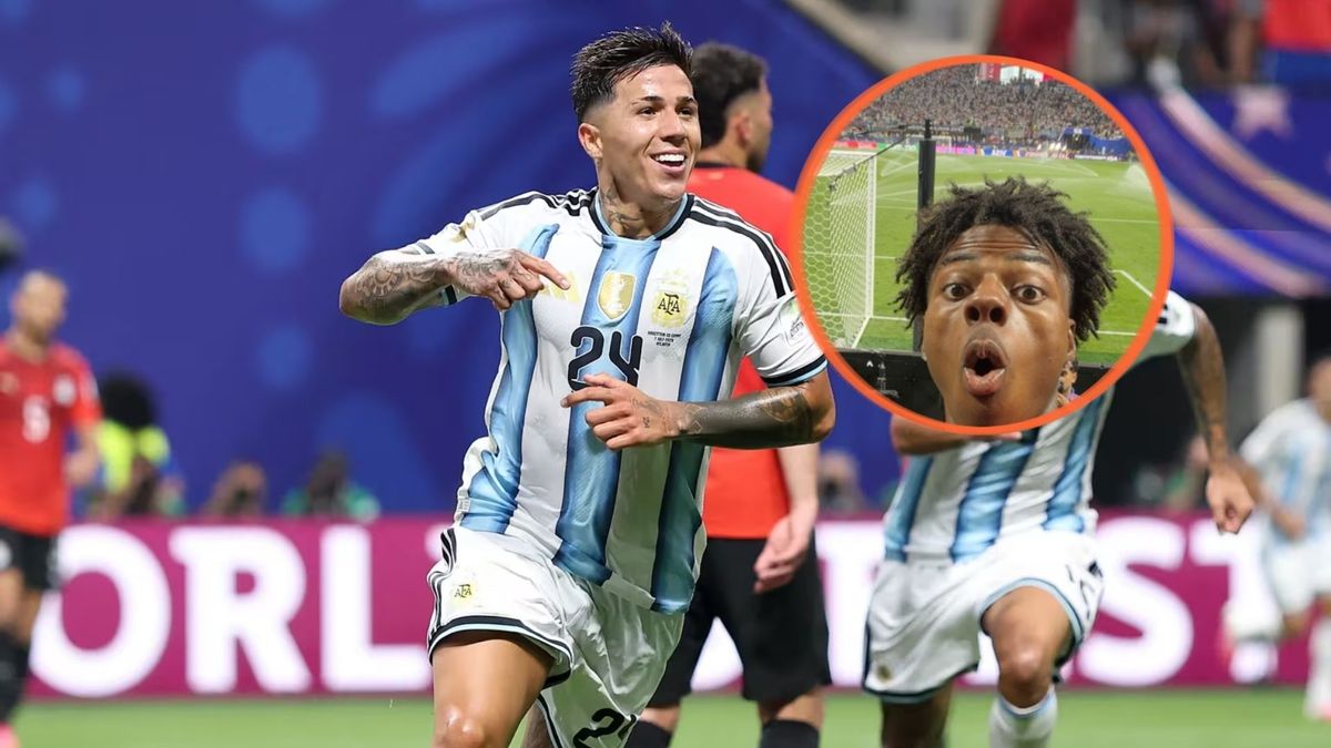 La frustración de Speed por los goles de Cuti Romero, Messi y Fernández en Argentina vs Egipto