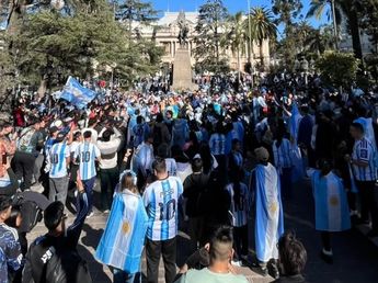 Los "faraones" ya son historia y en Jujuy se festeja en celeste y blanco