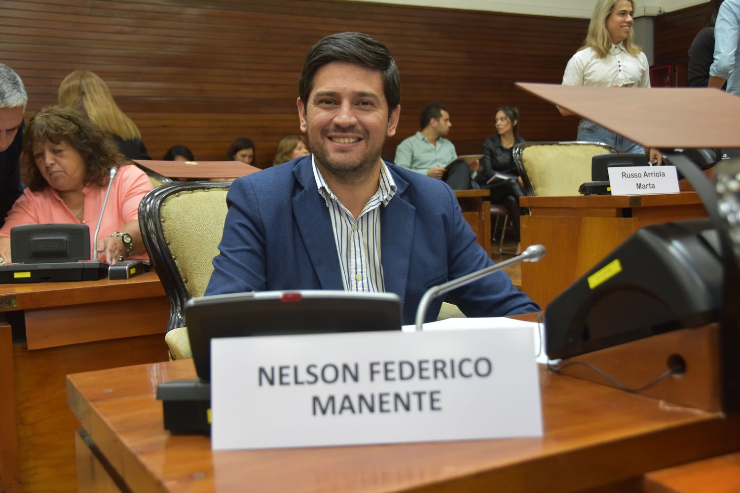 Federico Manente, diputado provincial del bloque Frente Jujuy Crece.